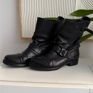 Black Leather Women’s Frye Boots